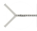Spiralmixer 1/8'' stainless steel - 9 mixing units